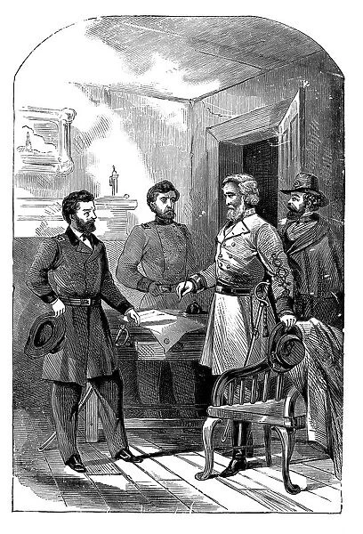 Robert E. Lee surrender to Grant
