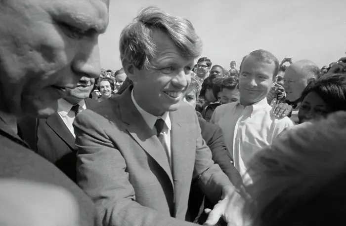 Framed Print : Robert F. Kennedy In Monterey Framed Print : Robert F. Kennedy In Monterey
