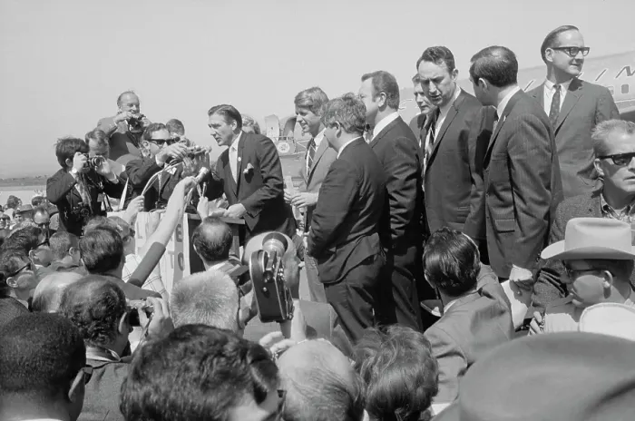 Framed Print : Robert F. Kennedy In Monterey Framed Print : Robert F. Kennedy In Monterey
