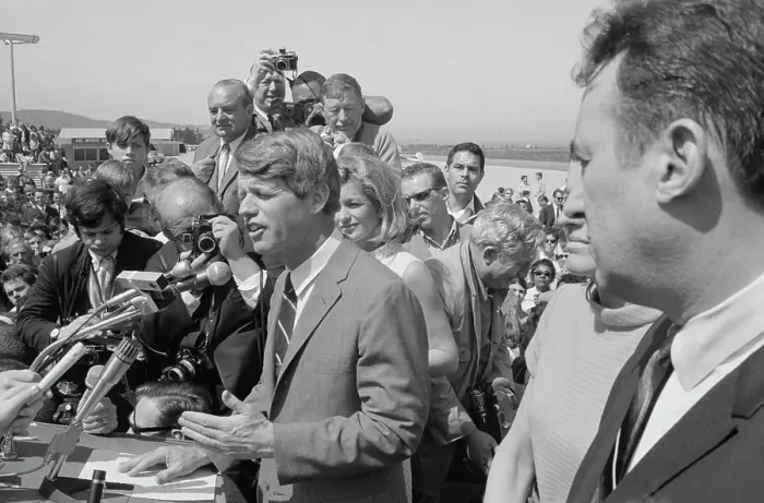 Framed Print : Robert F. Kennedy In Monterey Framed Print : Robert F. Kennedy In Monterey