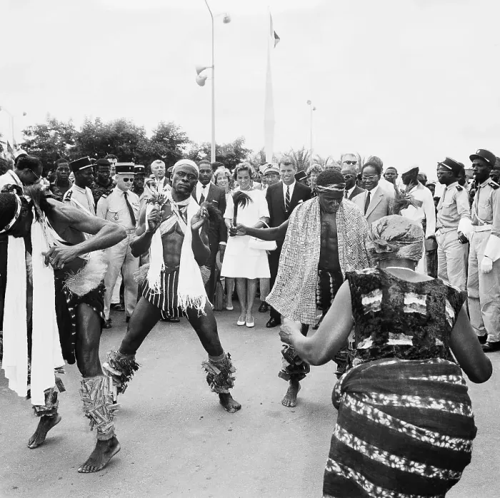 Framed Print : Robert F. Kennedy Observing Abidjan Floor Show Framed Print : Robert F. Kennedy Observing Abidjan Floor Show