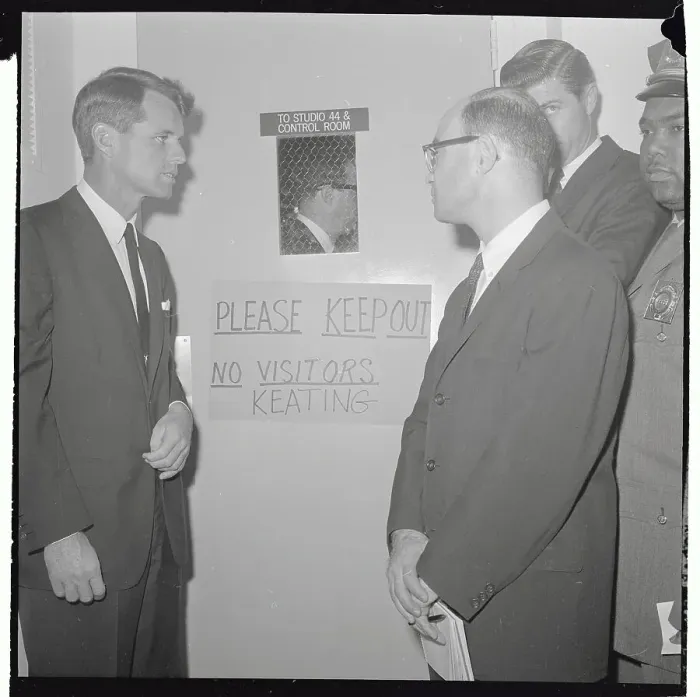 Framed Print : Robert F Kennedy Outside His Debate Session Framed Print : Robert F Kennedy Outside His Debate Session