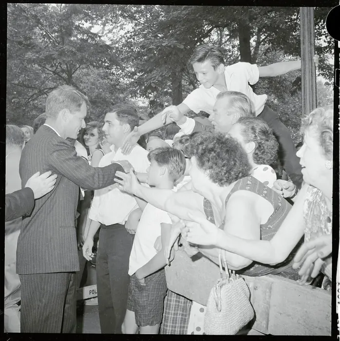 Framed Print : Robert F. Kennedy Reaching to Shake Citizens Hands Framed Print : Robert F. Kennedy Reaching to Shake Citizens Hands