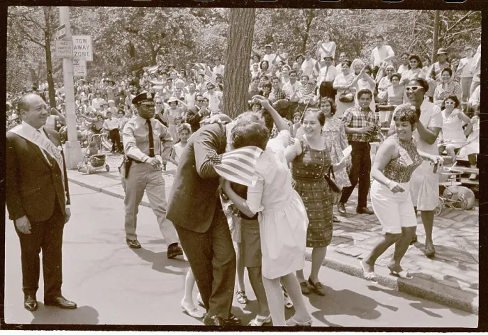 Framed Print : Robert F. Kennedy Being Rushed by Admirers Framed Print : Robert F. Kennedy Being Rushed by Admirers