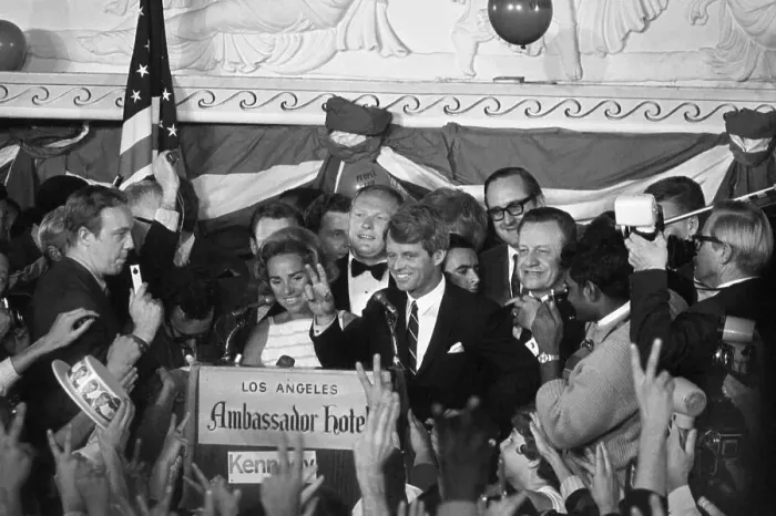 Framed Print : Robert F. Kennedy Shortly Before Assassination Framed Print : Robert F. Kennedy Shortly Before Assassination