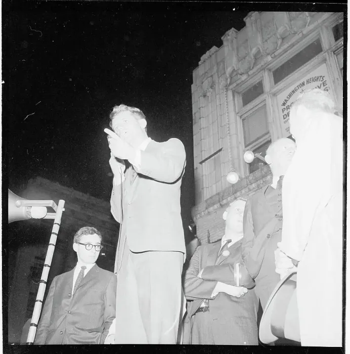 Framed Print : Robert F. Kennedy Speaking on Campaign Framed Print : Robert F. Kennedy Speaking on Campaign