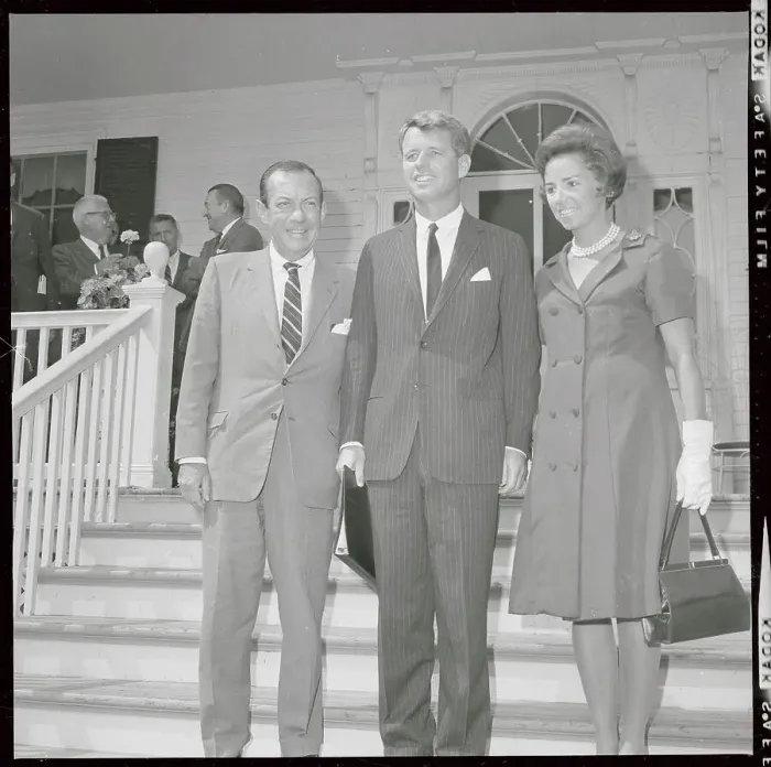 Framed Print : Robert F. Kennedy Standing with Robert F. Wagner and Ethel Kennedy Framed Print : Robert F. Kennedy Standing with Robert F. Wagner and Ethel Kennedy