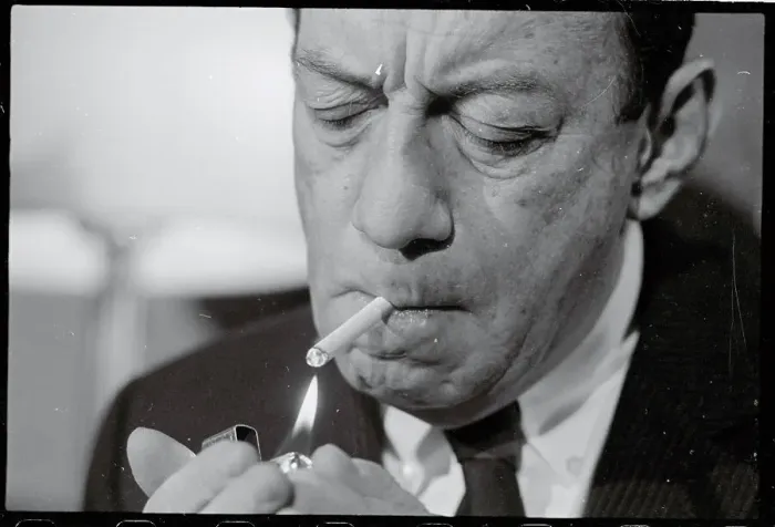 Framed Print : Robert F. Wagner with Cigarette and Lighter Framed Print : Robert F. Wagner with Cigarette and Lighter