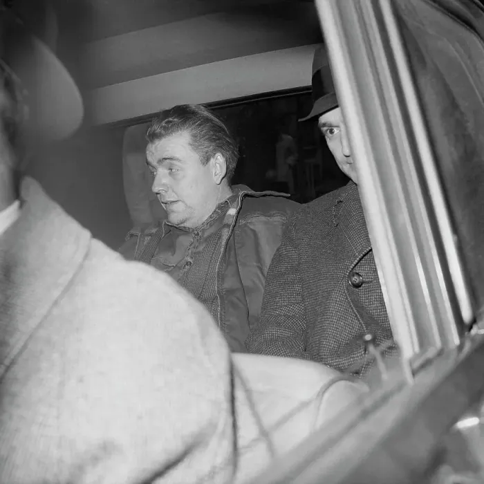 Framed Print : Robert Glenn Thompson Being Taken by FBI Agents Framed Print : Robert Glenn Thompson Being Taken by FBI Agents