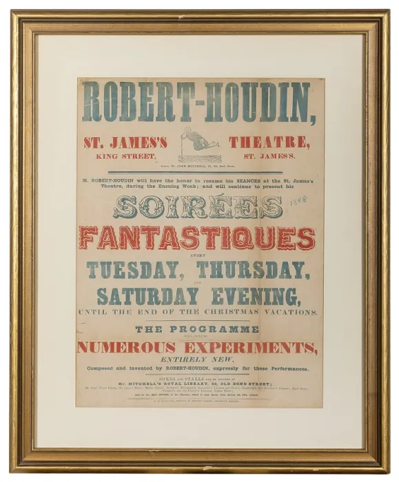 Framed Print : Robert-Houdin