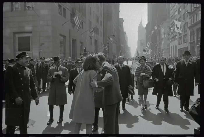 Framed Print : Robert Kennedy Embracing his Sister Framed Print : Robert Kennedy Embracing his Sister