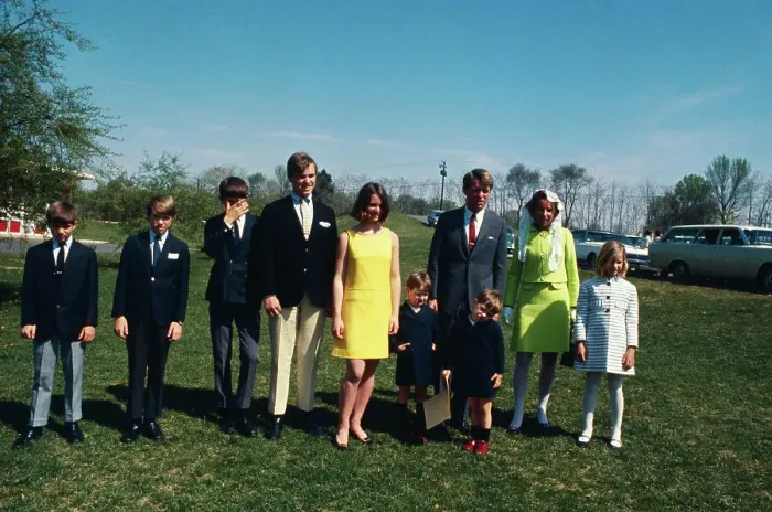 Framed Print : Robert Kennedy and His Family Framed Print : Robert Kennedy and His Family