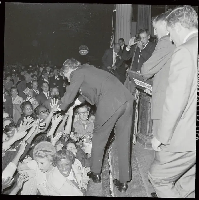 Framed Print : Robert Kennedy Shaking Hands With People Framed Print : Robert Kennedy Shaking Hands With People