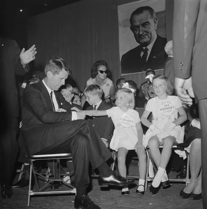 Framed Print : Robert Kennedy Sitting with Children Framed Print : Robert Kennedy Sitting with Children