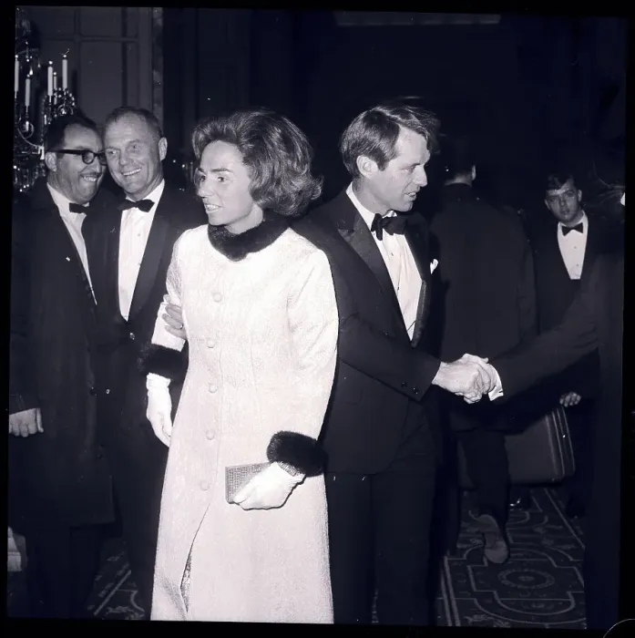 Framed Print : Robert Kennedy and Wife at Fundraiser Framed Print : Robert Kennedy and Wife at Fundraiser
