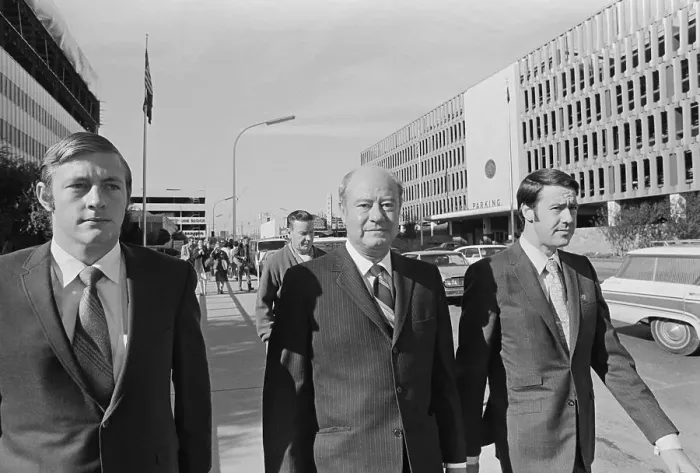 Framed Print : Robert Maheu Leaving Courthouse Framed Print : Robert Maheu Leaving Courthouse