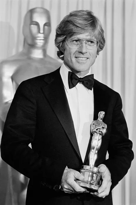 Framed Print : Robert Redford Holding Oscar Framed Print : Robert Redford Holding Oscar