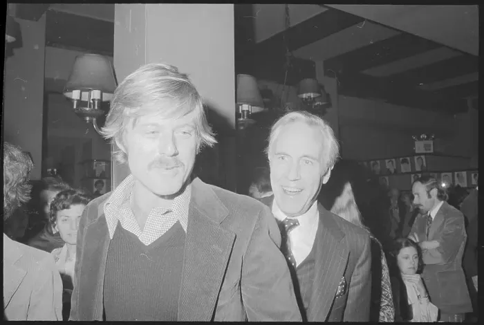 Framed Print : Robert Redford and Jason Robards at Sardi's Framed Print : Robert Redford and Jason Robards at Sardi's