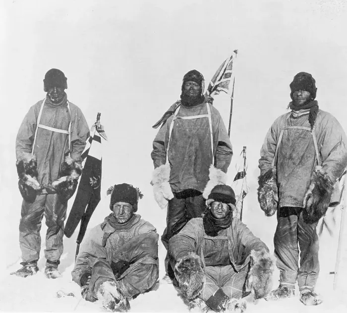 Framed Print : Robert Scott & South Pole Expedition Framed Print : Robert Scott & South Pole Expedition
