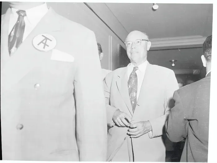 Framed Print : Robert Taft Waiting for Elevator Framed Print : Robert Taft Waiting for Elevator