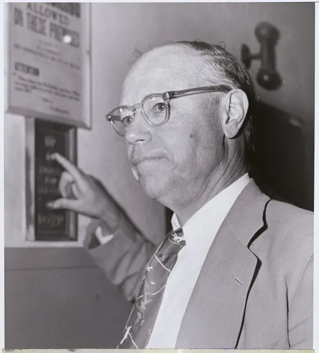 Framed Print : Robert Taft Waiting for Elevator Framed Print : Robert Taft Waiting for Elevator