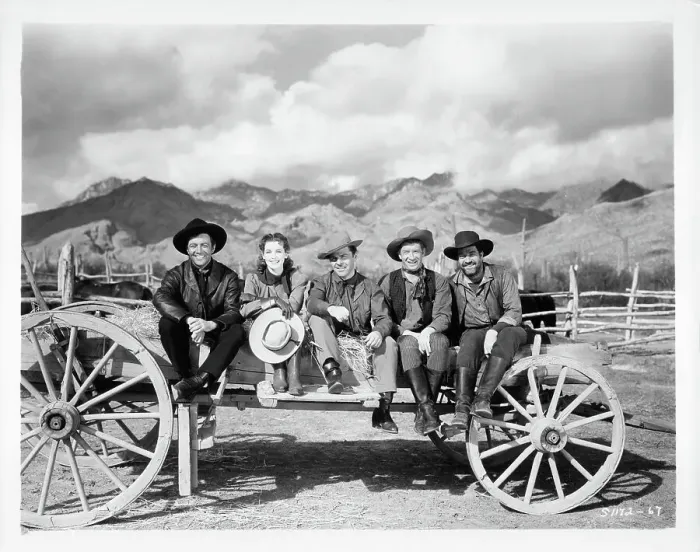 Framed Print : Robert Taylor And Mary Howard In Billy The Kid Framed Print : Robert Taylor And Mary Howard In Billy The Kid