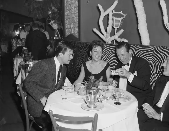 Framed Print : Robert Wagner and Ethel Merman at Nightclub Framed Print : Robert Wagner and Ethel Merman at Nightclub