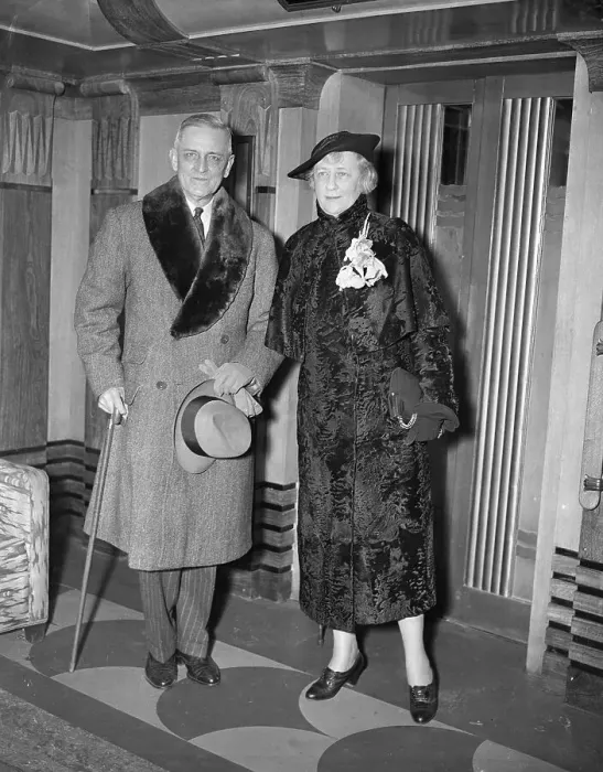 Framed Print : Robert Worth Bingham and Mrs. Bingham
