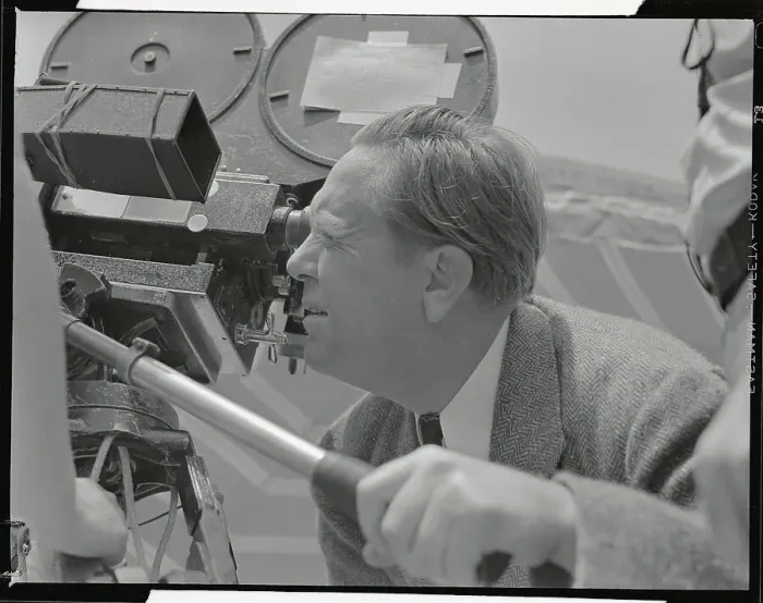 Framed Print : Robert Z. Leonard Using Camera in Movie Making Framed Print : Robert Z. Leonard Using Camera in Movie Making