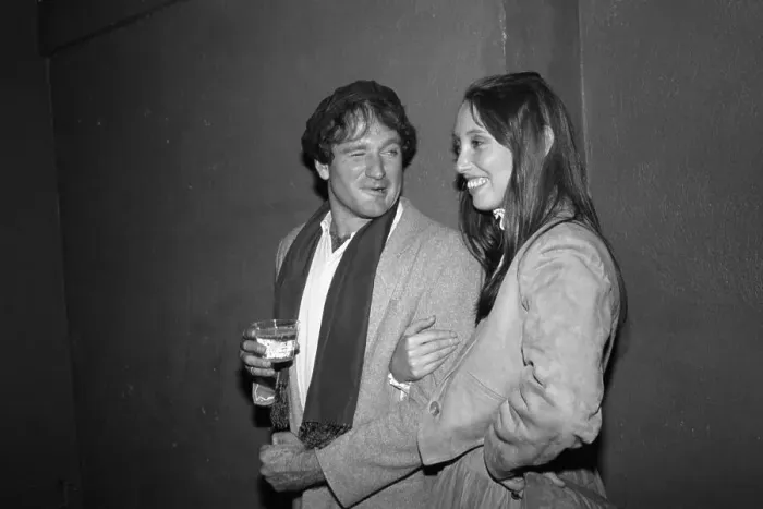 Framed Print : Robin Williams and Shelly Duvall Framed Print : Robin Williams and Shelly Duvall