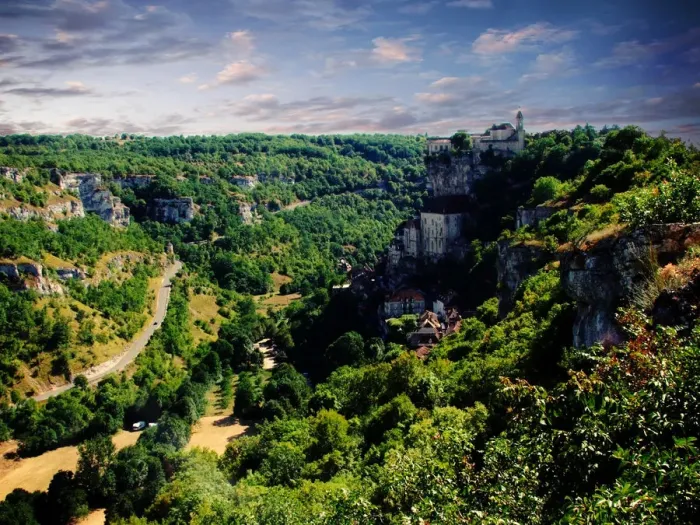 Framed Print : Rocamadour, France Framed Print : Rocamadour, France