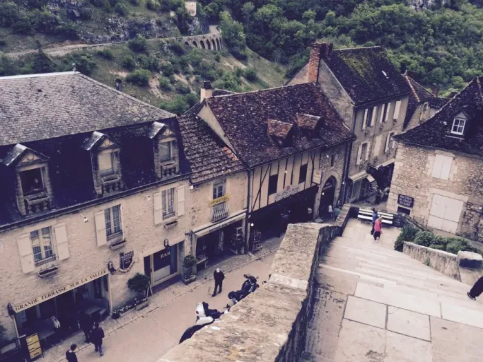 Framed Print : Rocamadour View Framed Print : Rocamadour View