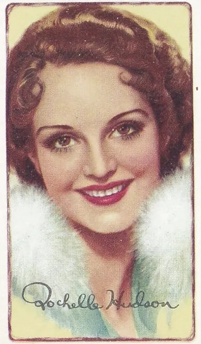 rochelle tobacco Prints of Hudson, Film Stars series, Carreras Collectible Card, 1936 Rochelle Tobacco, 222 May Mart