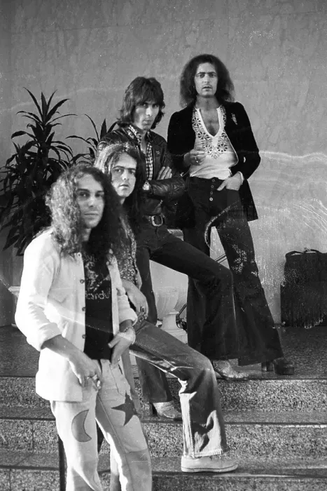Framed Print : Rock Band Rainbow At The Beverly Wilshire Hotel Framed Print : Rock Band Rainbow At The Beverly Wilshire Hotel