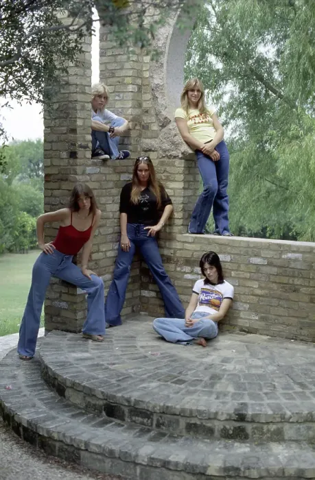 Framed Print : Rock band The Runaways Framed Print : Rock band The Runaways