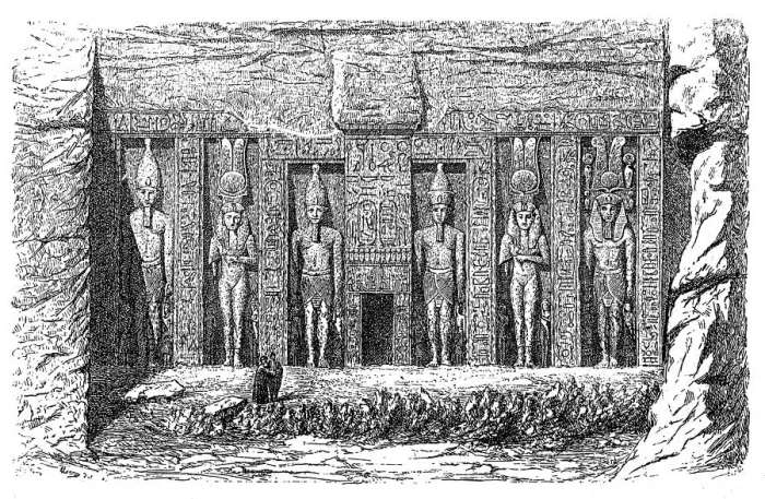 Framed Print : Rock-cut temple at Ipsambul, on the Nile Framed Print : Rock-cut temple at Ipsambul, on the Nile