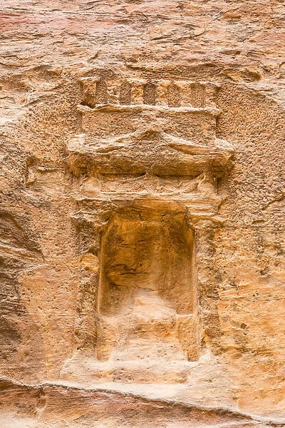 A Rock-Cut Tribute at Petra, Jordan