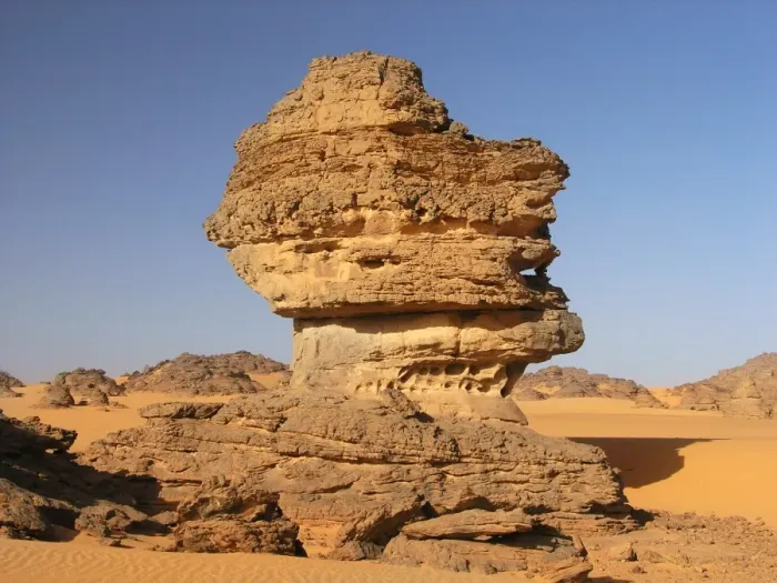 Framed Print : Rock formation in the Fezzan Framed Print : Rock formation in the Fezzan
