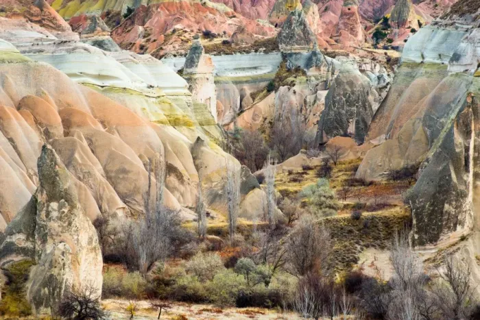 Framed Print : The rock formations, Cappadocia, Turkey Framed Print : The rock formations, Cappadocia, Turkey