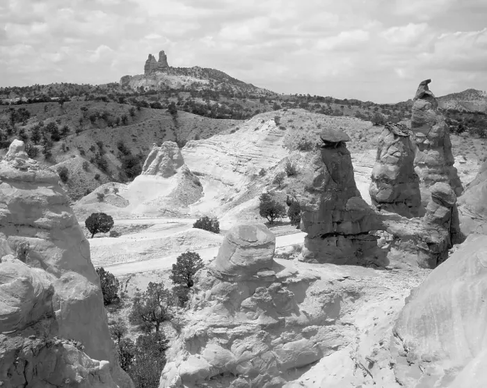 Framed Print : Rock Formations In Desert Of New Mexico Framed Print : Rock Formations In Desert Of New Mexico
