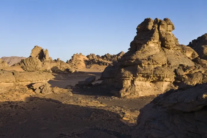 Framed Print : Rock formations in the Libyan Desert, Akakus Mountains, Libyan Desert, Libya, Africa Framed Print : Rock formations in the Libyan Desert, Akakus Mountains, Libyan Desert, Libya, Africa