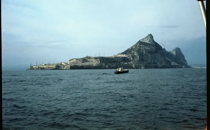 Framed Print : The Rock of Gibraltar Framed Print : The Rock of Gibraltar
