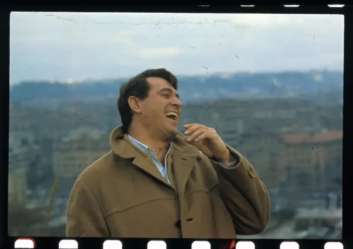 Framed Print : Rock Hudson and Claudia Cardinale Starring in Film Framed Print : Rock Hudson and Claudia Cardinale Starring in Film