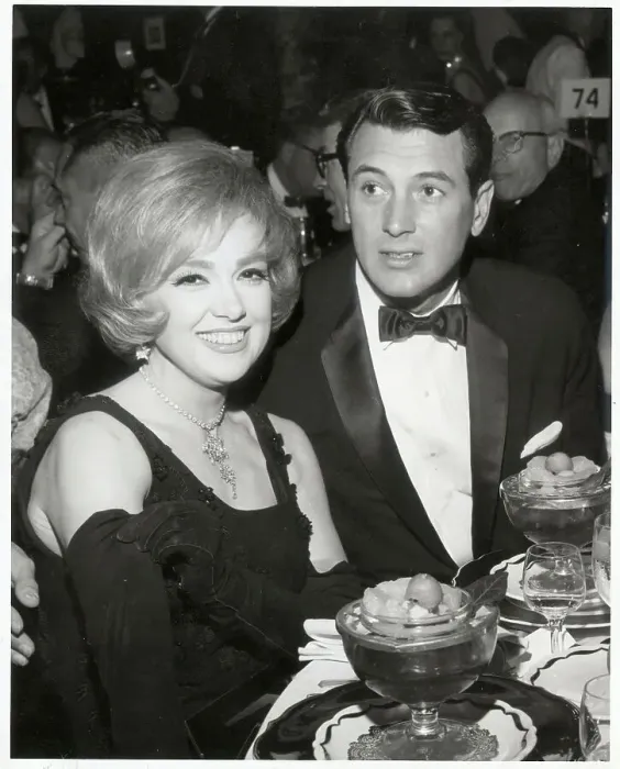 Framed Print : Rock Hudson with Edie Adams Framed Print : Rock Hudson with Edie Adams