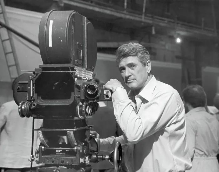 Framed Print : Rock Hudson Posing with Camera Framed Print : Rock Hudson Posing with Camera