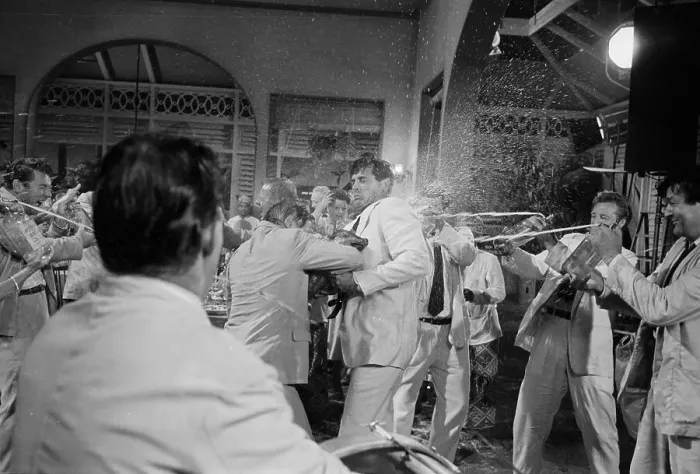 Framed Print : Rock Hudson During Stunt Scene Framed Print : Rock Hudson During Stunt Scene