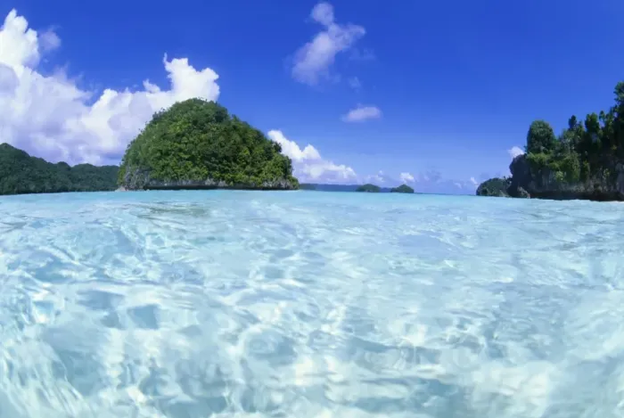Framed Print : Rock Islands, Palau, Micronesia