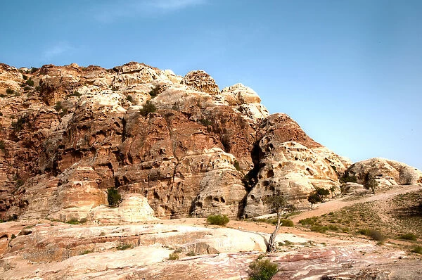 Rock of Petra Jordan