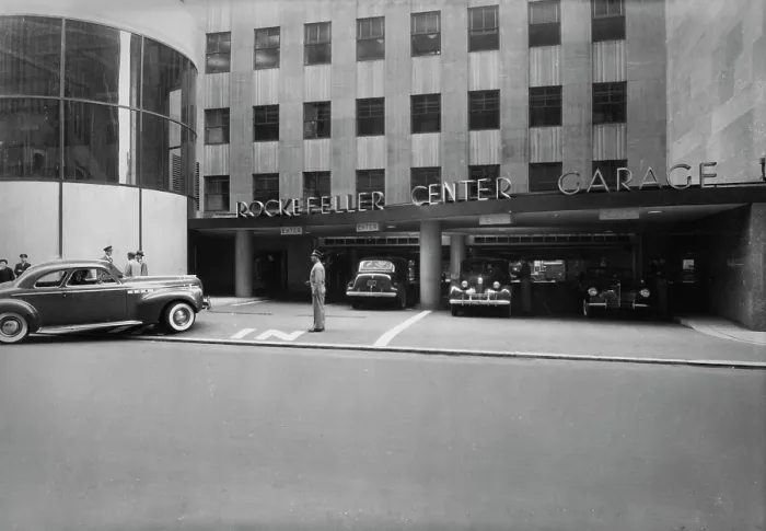 Framed Print : Rockefeller Center Garage Framed Print : Rockefeller Center Garage