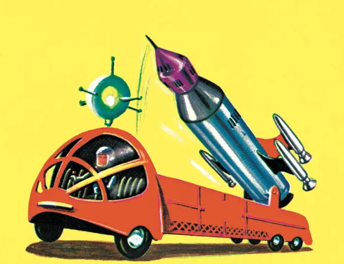 Framed Print : Rocket launcher Framed Print : Rocket launcher